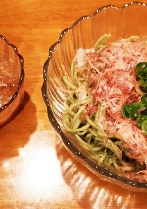 茶そばで越前そば-レシピのメイン写真