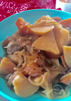 煮るだけ簡単⭐︎肉じゃが-レシピのメイン写真