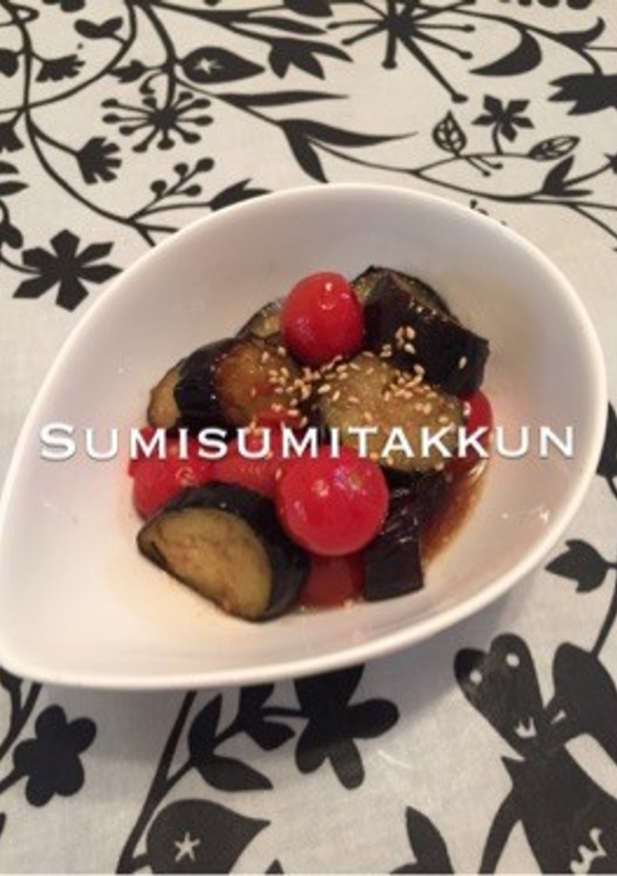 茄子とミニトマトの揚げ出し☆-レシピのメイン写真
