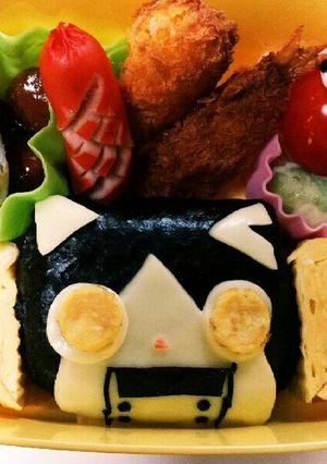 ロボニャンキャラ弁-レシピのメイン写真