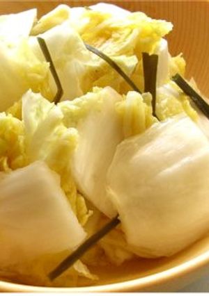 白菜の切り漬-レシピのメイン写真