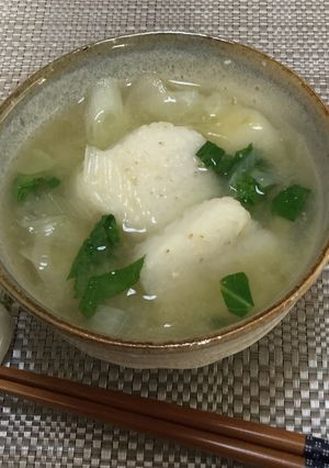 ごはん団子の味噌汁-レシピのメイン写真