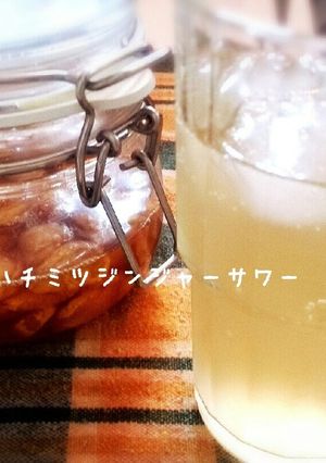 ハチミツジンジャーサワー-レシピのメイン写真
