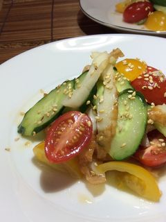 きゅうりとちくわの中華サラダ-レシピのメイン写真