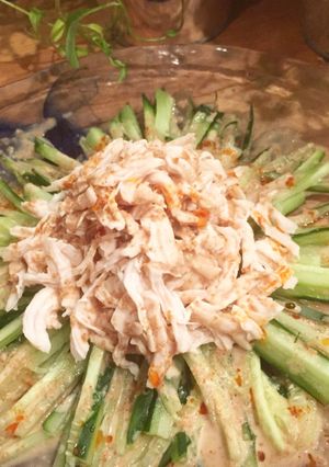 市販の胡麻だれで!お手軽 棒棒鶏☆☆-レシピのメイン写真