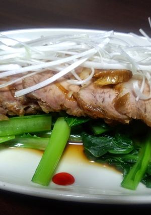 焦げ目が旨そう、圧力鍋で焼き豚-レシピのメイン写真