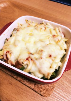 じゃがいもとピーマンのピザ風オーブン焼き-レシピのメイン写真
