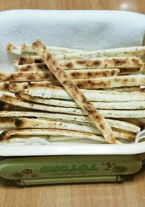 フライパンでおから青のりスティック-レシピのメイン写真