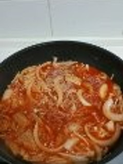 韓国風ダイエットパスタ-レシピのメイン写真
