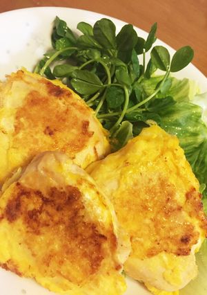 ささみとキャベツのはさみ焼き-レシピのメイン写真