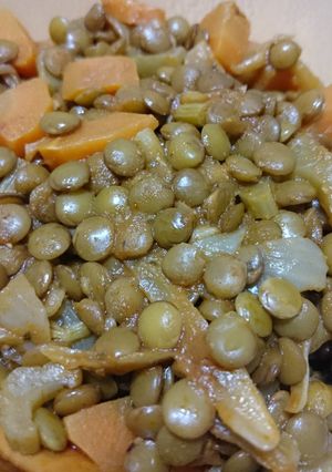 レンズ豆のカスレ風-レシピのメイン写真