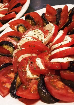 ナスとトマトの冷製サラダ-レシピのメイン写真