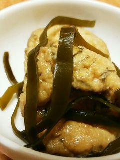 がんもどきと昆布のさっと煮-レシピのメイン写真