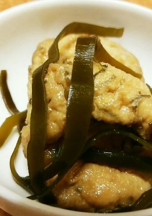 がんもどきと昆布のさっと煮-レシピのメイン写真