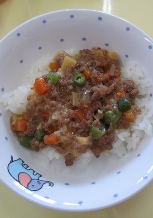 肉みそ丼-レシピのメイン写真