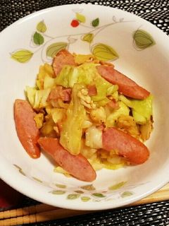 春キャベツでシンプル野菜炒め-レシピのメイン写真