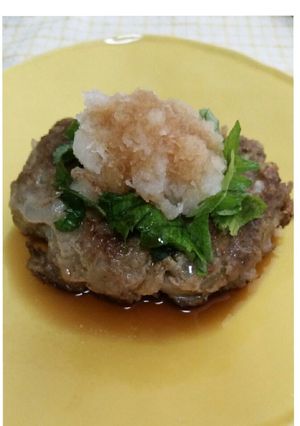 ☺簡単茅乃舎かやのやだし和風ハンバーグ☺-レシピのメイン写真