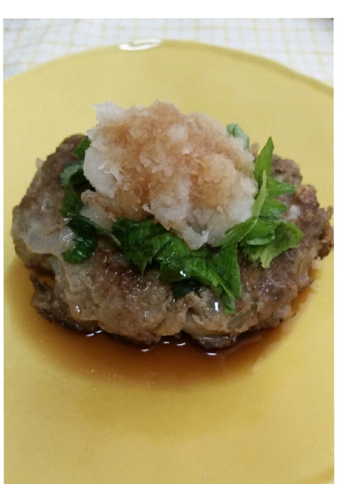 ☺簡単茅乃舎かやのやだし和風ハンバーグ☺-レシピのメイン写真