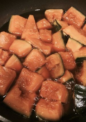 ホクホクかぼちゃの煮つけ-レシピのメイン写真