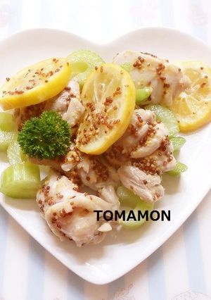 簡単✿セロリレモンチキンマスタード×酢✿-レシピのメイン写真