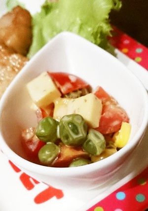 にたき一番で和風マセドニアンサラダ-レシピのメイン写真