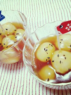 カップで♪冷やしみたらし~-レシピのメイン写真