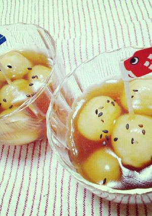 カップで♪冷やしみたらし～-レシピのメイン写真