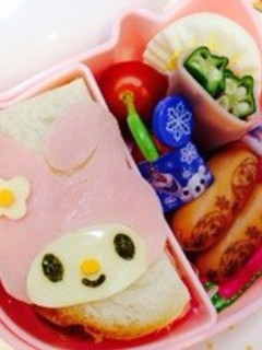 マイメロちゃん弁当…♩-レシピのメイン写真