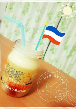 オランジーナで★プルプルクリームソーダ-レシピのメイン写真