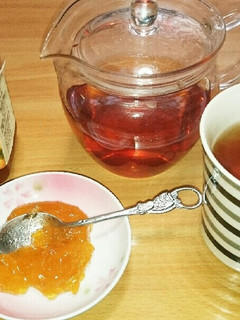 ジャム紅茶-レシピのメイン写真