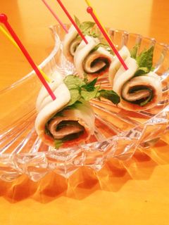 夏のつまみに 簡単 しそちくわロール-レシピのメイン写真