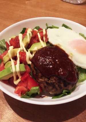 美味しい^ ^野菜たっぷりロコモコ丼-レシピのメイン写真