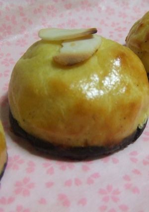 メープルスイートポテトonココアビス♪-レシピのメイン写真