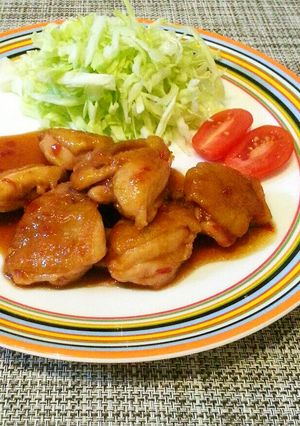簡単！鶏もも肉のスイチリ炒め✿-レシピのメイン写真