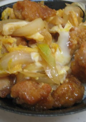 学食の味なんだよなぁ～からあげ丼-レシピのメイン写真