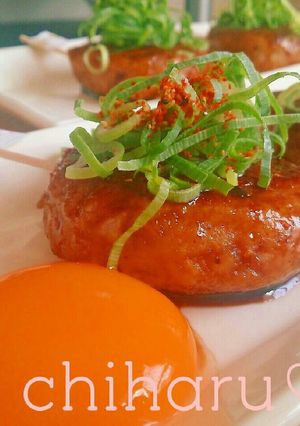 ふわふわ♡玉ねぎ入り♡お豆腐つくねバーグ-レシピのメイン写真