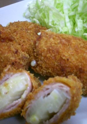 薄切り肉のチーズサンドカツ-レシピのメイン写真