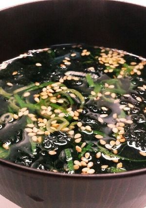 味付海苔で簡単スープ-レシピのメイン写真