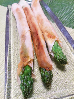 アスパラとチータラのイタリアン焼き春巻き-レシピのメイン写真