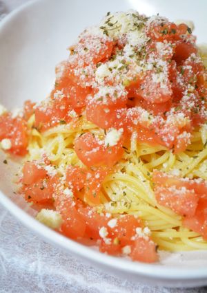 ＊冷製パスタ トマトソースのカッペリーニ-レシピのメイン写真
