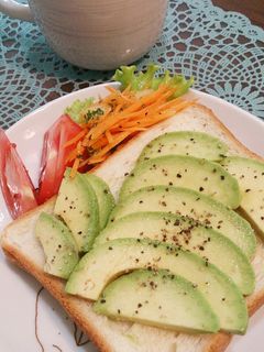 簡単おいしい☆アボカドトースト☆-レシピのメイン写真