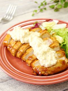鶏胸肉の照り焼き風タルタル♡-レシピのメイン写真