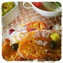 รูปของ ココナッツバターでフレンチトースト♪