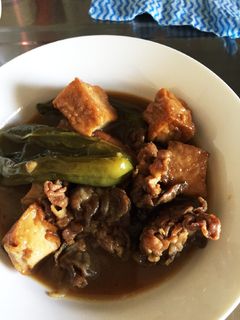 甘長唐辛子と厚揚げの煮物-レシピのメイン写真