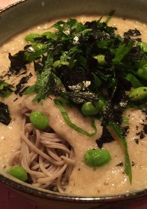 ツユなしトロロそば　納豆のタレと長芋-レシピのメイン写真