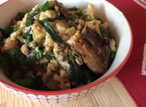 さんま蒲焼缶で★生姜香る卵とじ丼-レシピのメイン写真