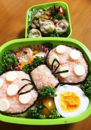 リボンのお弁当-レシピのメイン写真