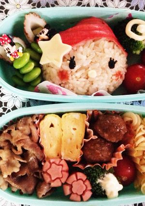 キャラ弁 アリエル-レシピのメイン写真
