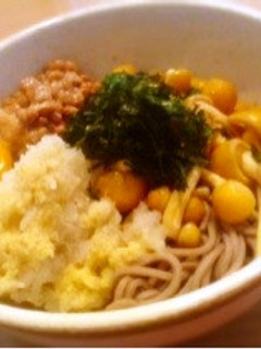 脂肪燃焼!ダイエット*なめこおろし蕎麦*-レシピのメイン写真
