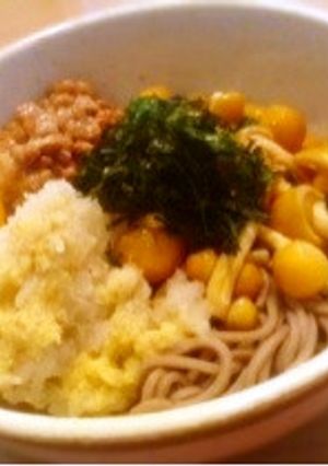 脂肪燃焼！ダイエット＊なめこおろし蕎麦＊-レシピのメイン写真